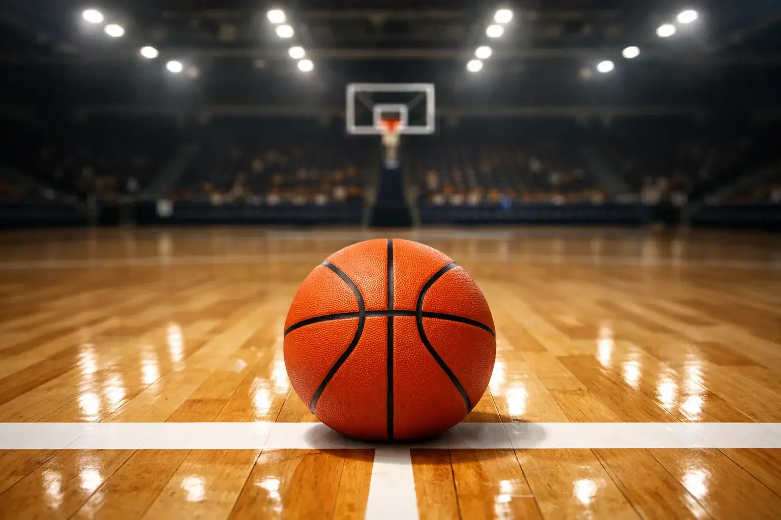 Basketbalspeler die het veld verlaat met de bal onder de arm als metafoor voor cash out